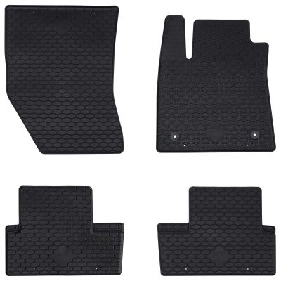 vidaXL Autokoberec 4 pcs vhodné pre Renault MEGANE IV 2016- Guma