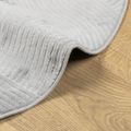 vidaXL Koberec IZA krátky vlas škandinávsky vzhľad sivý Ø 160 cm