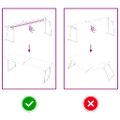 vidaXL Stolová doska svetlohnedá 120x40x(2-4)cm ošetrený masív hrany