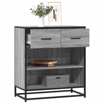 vidaXL Komoda sivá sonoma 68x35x76 cm kompozitné drevo