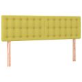 vidaXL Boxspring posteľ s matracom zelená 140x190 cm látka