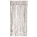 vidaXL Záclona macrame sivo-hnedá 140x240 cm bavlna