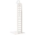 vidaXL Externá sprcha 223 cm Biela