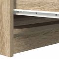 VidaXL Príborník Dub Sonoma 100x35x99 cm Engineered Wood