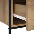 vidaXL Servírovacia skriňa Dub artisan 97 x 33 x 81 cm