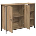 vidaXL Servírovacia skriňa Remeselný dub 100 x 33 x 75 cm