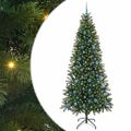 vidaXL Umelý vianočný stromček Zelená 240 cm PE a PVC