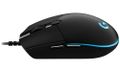 Logitech herná myš G PRO/ optická/ 6 tlačidiel/ 25600dpi/ USB/ čierna Myš, herná, drátová, optická, RGB podsvietenie, až 25600dpi, 6 tlačidiel, USB, čierna