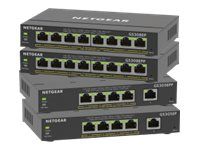 Prepínač - inteligentný - 5 x 10/100/1000 (4 PoE+) - desktop, na pripevnenie na stenu - PoE+ (63 W)