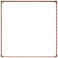 vidaXL Obrubník trávnika 4 ks 100 x 100 x 20 cm Oceľ Hrdzavý