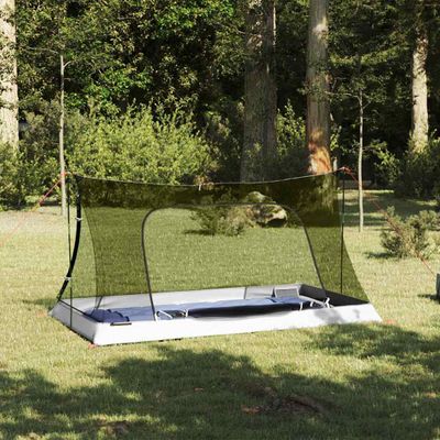 vidaXL Vnútorný stan Čierna 220 x 128 x 110 cm Sieťovina