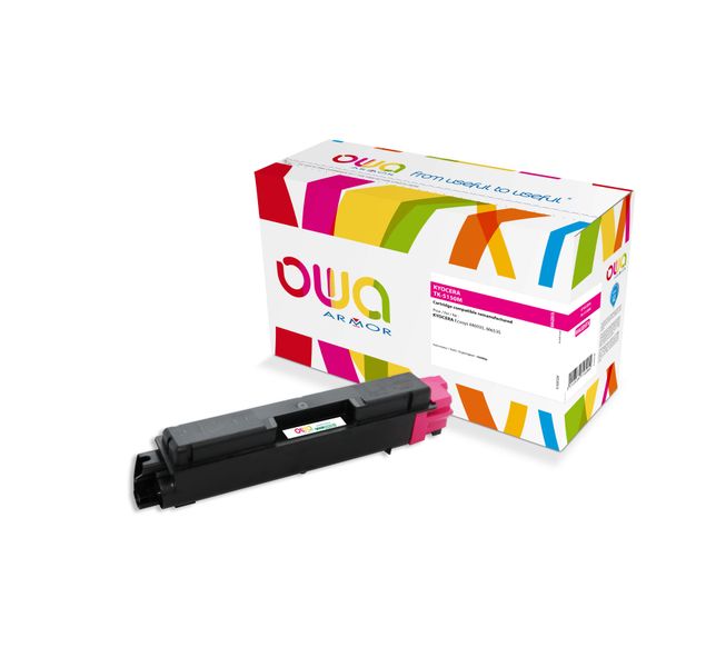 OWA Armor toner kompatibilný s Kyocera TK-5150M, 10000st, červená/magenta