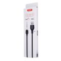 XO kábel NB103 USB - Lightning 1,0 m 2,1A biely