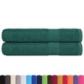 vidaXL Uteráky FROGN 2 ks zelené 100x200 cm 360 g/m²