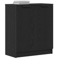 vidaXL Servírovacia skriňa Čierny dub 60 x 30 x 70 cm Kompozitné drevo