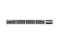 Network Essentials - přepínač - L3 - řízený - 48 x 10/100/1000 (PoE+) + 4 x 10 Gigabit SFP+ (uplink) - Lze montovat do rozvaděče - PoE+ (370 W)