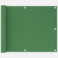 vidaXL Balkónová markíza bledozelená 75x500 cm HDPE