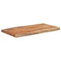 vidaXL Stolová doska 70x40x2,5 cm obdĺžnik masívna akácia živá hrana