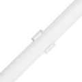 vidaXL Káblové rozvody so sponami Ø20 mm 10 m PVC