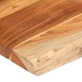 vidaXL Stolová doska 100x80x2,5 cm obdĺžnik akáciový masív živá hrana