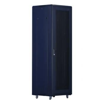 XtendLan 47U/800x1000 stojanový, černý, perforované dvoukřídlé dveře a záda Rozvadec, 19", stojanový, 47U, 800x1000, perforované dvoukrídlé dvere a záda, cerný