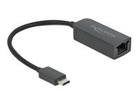 Sieťový adaptér - USB-C 3.2 Gen 1 / Thunderbolt 3 - 2.5GBase-T - čierna