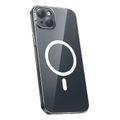 Puzdro na telefón Baseus Magnetic Crystal Clear pre iPhone 13 (priehľadné) s ochranným krytom displeja z celoplošného tvrdeného skla a čistiacou súpravou