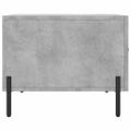 vidaXL Konferenčný stolík betónovo sivý 50x50x40 cm kompozitné drevo