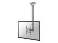 Držiak - plný pohyb - pre Displej LCD - strieborná - veľkosť obrazovky: 10"-40" - stropná montáž
