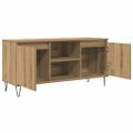 vidaXL TV skrinka 104 x 35 x 50 cm Remeselný dub Kompozitné drevo
