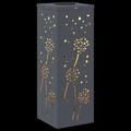 vidaXL Solárne LED svetlo na chodník 2 ks Teplá biela 18 x 18 x 50 cm