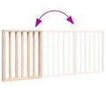 vidaXL Skladacia brána pre psa, 3 panely, 150 cm, topoľové drevo