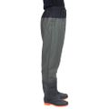VidaXL Waist Waders s čižmami tmavozelená veľkosť 43