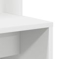 vidaXL Stôl Biela Kompozitné drevo 78,5 x 37 x 154,5 cm