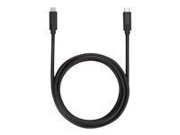 Targus - USB kábel - USB-C (M) do USB-C (M) - 2 m - až 5 Gbps prenosová rýchlosť - čierna