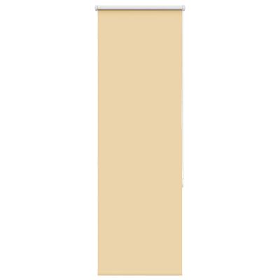 vidaXL Roleta Zatemnenie Béžová 50x130 cm Šírka látky 45,7cm Polyester