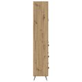 vidaXL Vysoký kabinet so policou 2 ks Remeselný dub 69,5 x 34 x 180 cm