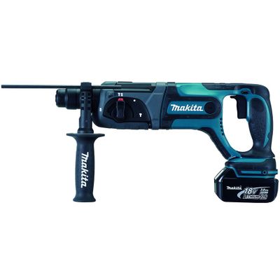 Makita Aku kombinované kladivo Li-ion LXT 18V/5,0Ah,Makpac