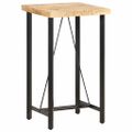 vidaXL Barový stôl 60x60x107 cm masívne mangovníkové drevo