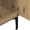 vidaXL TV skrinka dub artisan 102x35x50 cm spracované drevo