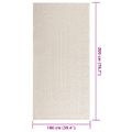 vidaXL Koberec ZIZUR 100x200 cm, jutový vzhľad, interiér a exteriér