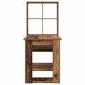 vidaXL Stôl Staré drevo Kompozitné drevo 122 x 67 x 145 cm
