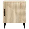 vidaXL Nočný stolík Dub sonoma 43 x 34,5 x 50 cm Kompozitné drevo