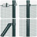 vidaXL Zvarené drôtené pletivo s betónovým základom 50 x 0,5 m Zelená