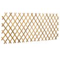 vidaXL Rozkladací trelážový plot 2 ks 100 x 105 cm Bambus Svetlohnedá
