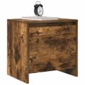vidaXL Nočné stolíky 2 ks, tmavý dub 45x34x44,5 cm, kompozitné drevo