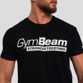 Tričko Stronger Together Black - GymBeam, veľkosť L, veľkosť oblečenia L
