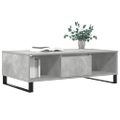 vidaXL Konferenčný stolík betónovo sivý 104x60x35 cm kompozitné drevo