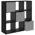 vidaXL Servírovacia skriňa Čierny dub 102 x 31 x 99,5 cm