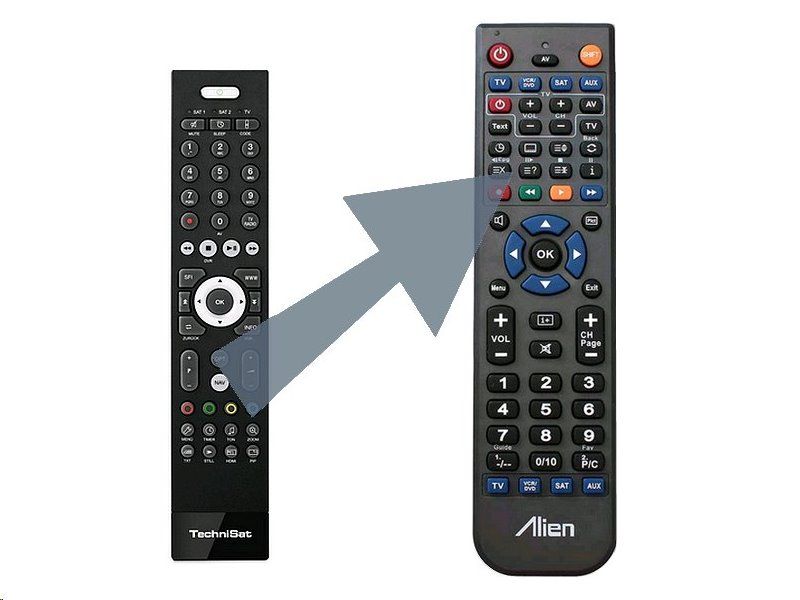 Dálkový ovládač ALIEN TechniSat DIGIPAL T2 HD ex+